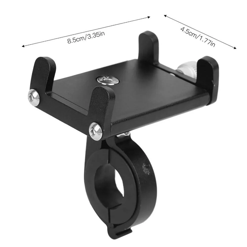 耐久性のある携帯電話サポート自転車電話ホルダー MTB 道路調節可能な自転車マウントアルミ合金オートバイホルダー