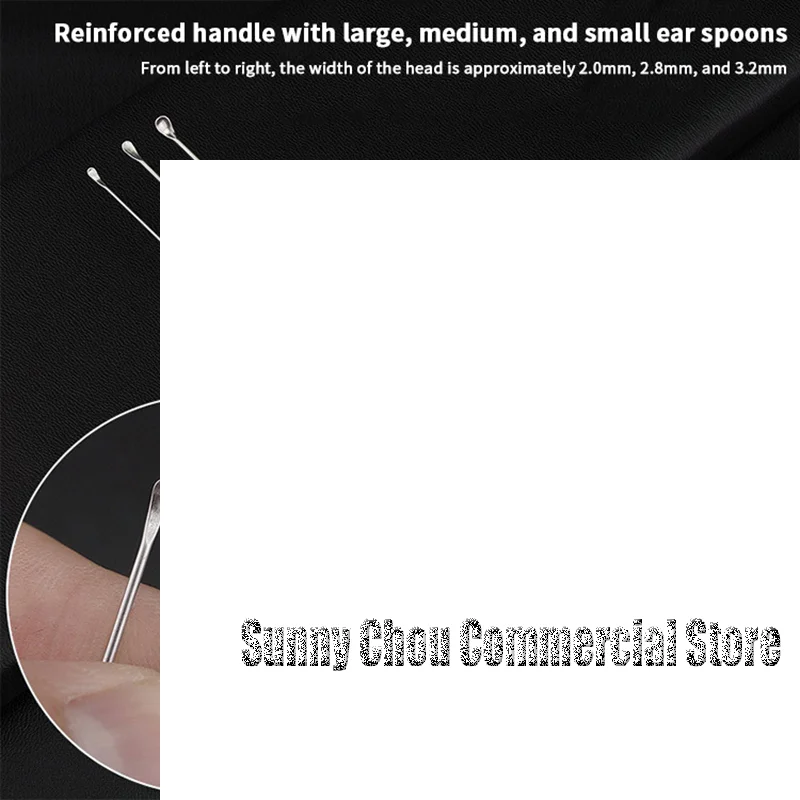 

Профессиональный инструмент для сбора ушей, 1 шт., средство для удаления воска, кюретка, инструмент для сбора ушей, ложка, чистящая палочка, уход за ушами из нержавеющей стали