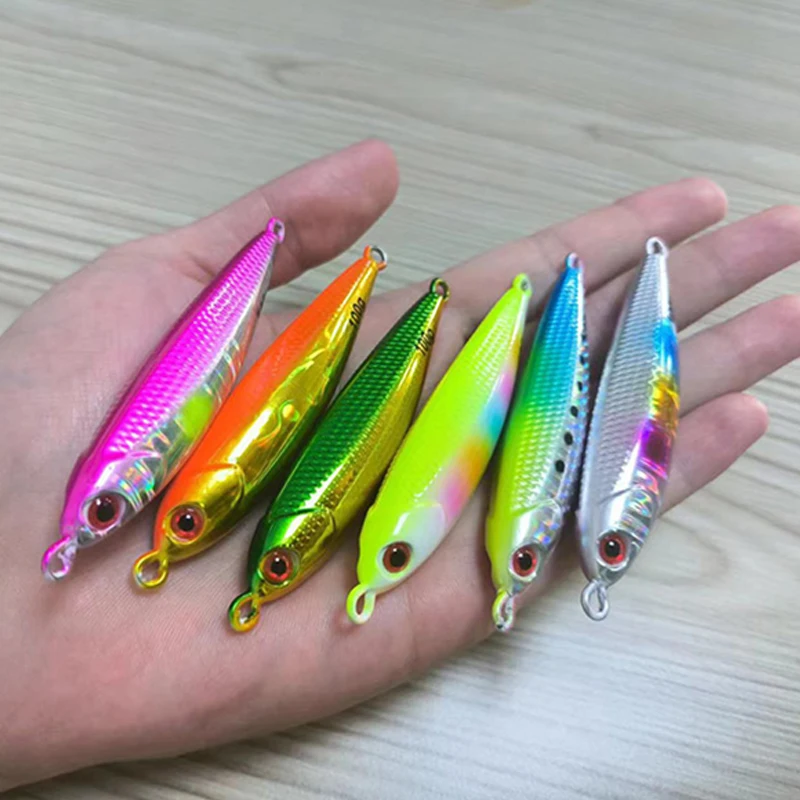 Obsession J122 señuelo jig metálico UV para agua salada - imagen 3
