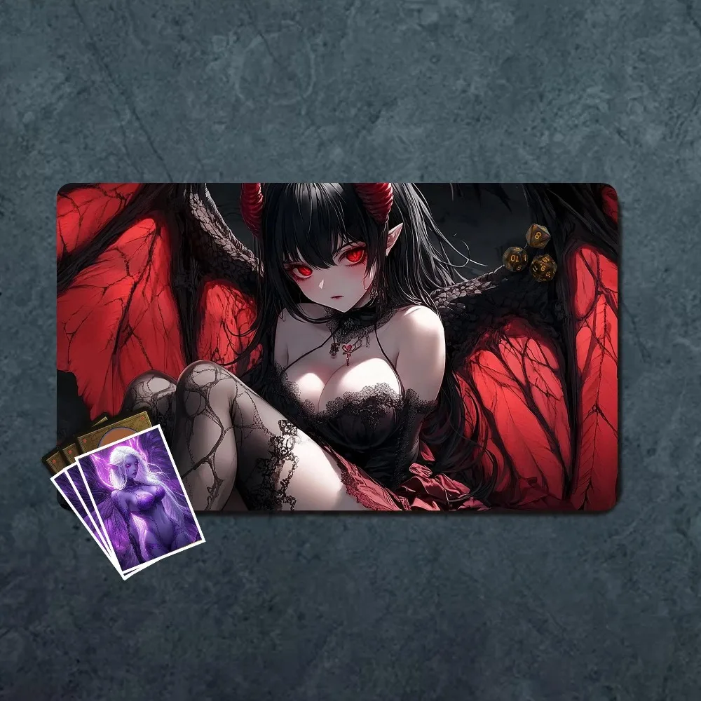 MTG Playmat, Vampire Girl Waifu Playmat : 3mm, 24
