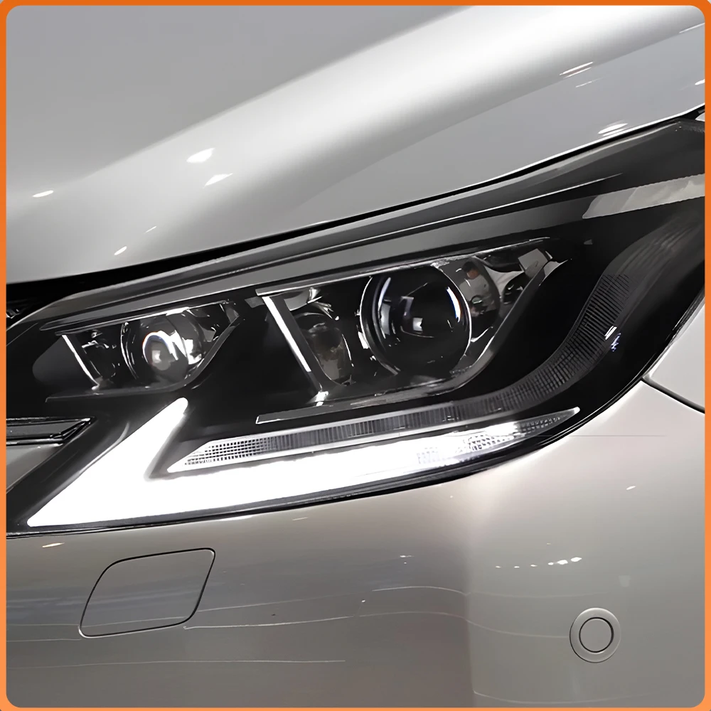 

For Toyota REIZ MARK X 2013-2017 Auto Headlights Assembly Upgraded LED Dynamic Turn Signal Two Lens Front lamps Car Accessories