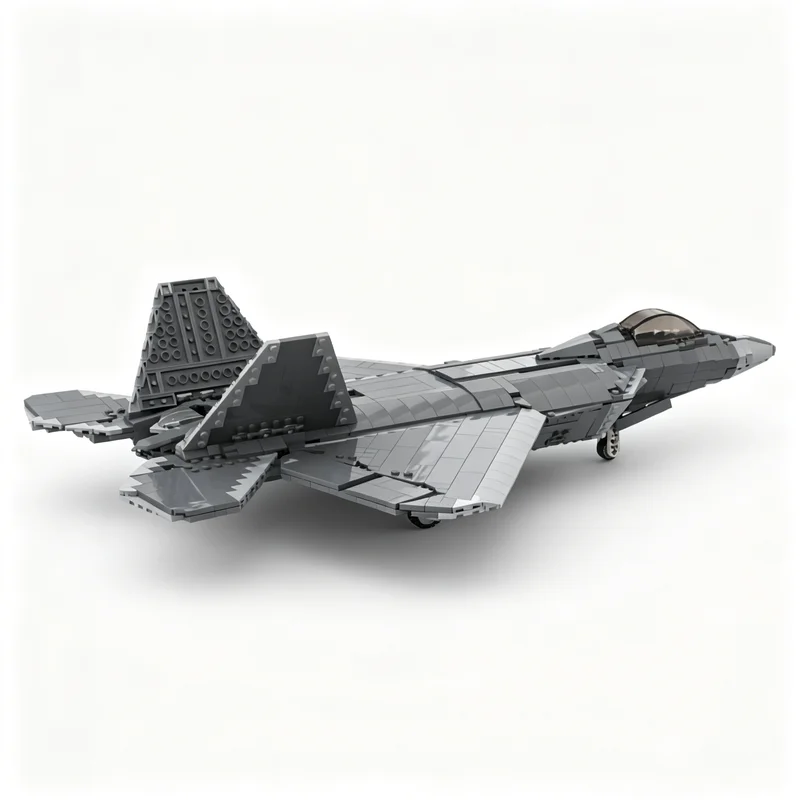 1629pcs MOC F-22 Raptor Creator Creator Expert Model Toy Building Blocks Architecture Christmas Gifts Birthday Art 3D Craft DIY