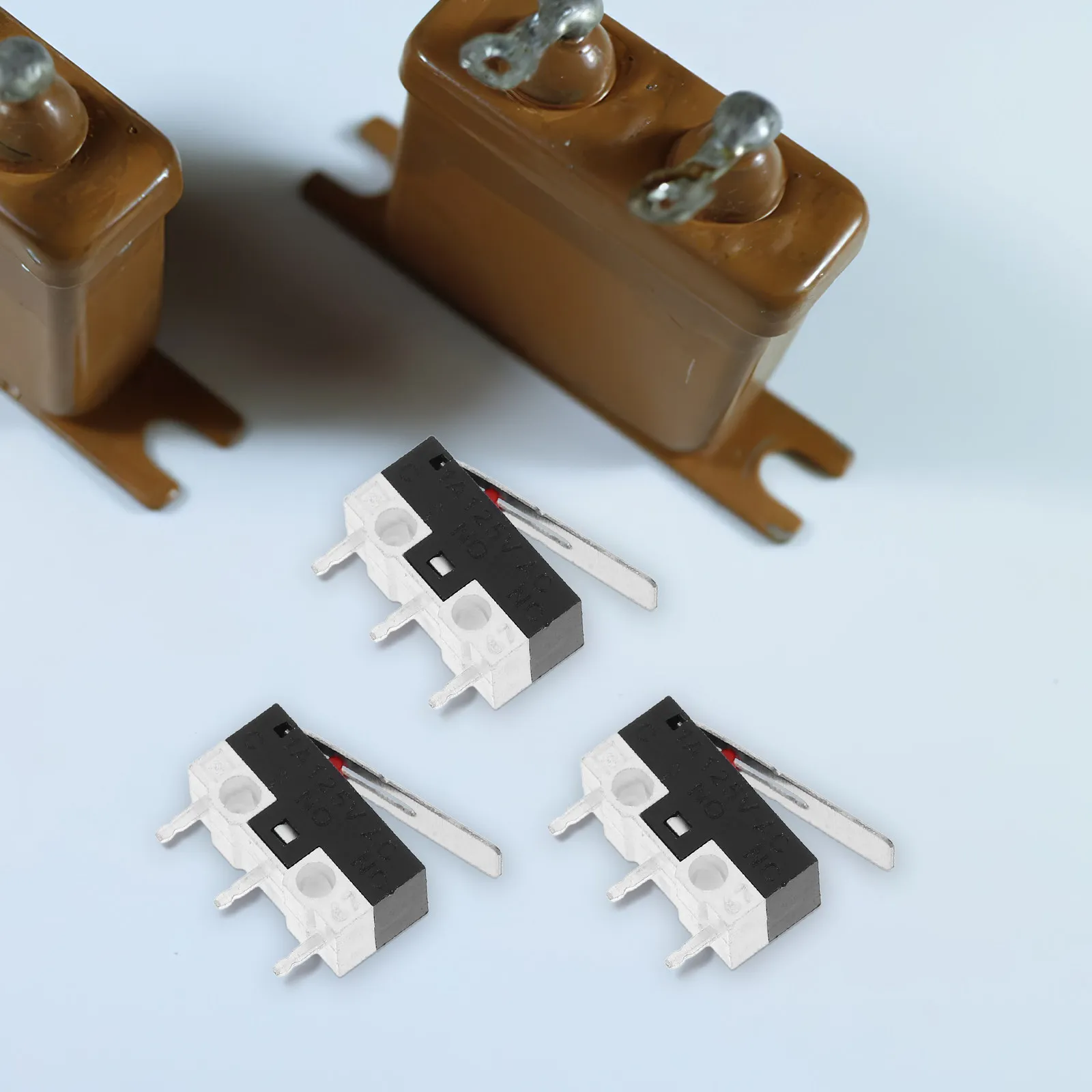 20Pcs Limit Switch Micro Switch Lever Arm Replacement Durable Appliance Part for Tool Electronics Communications Equipment