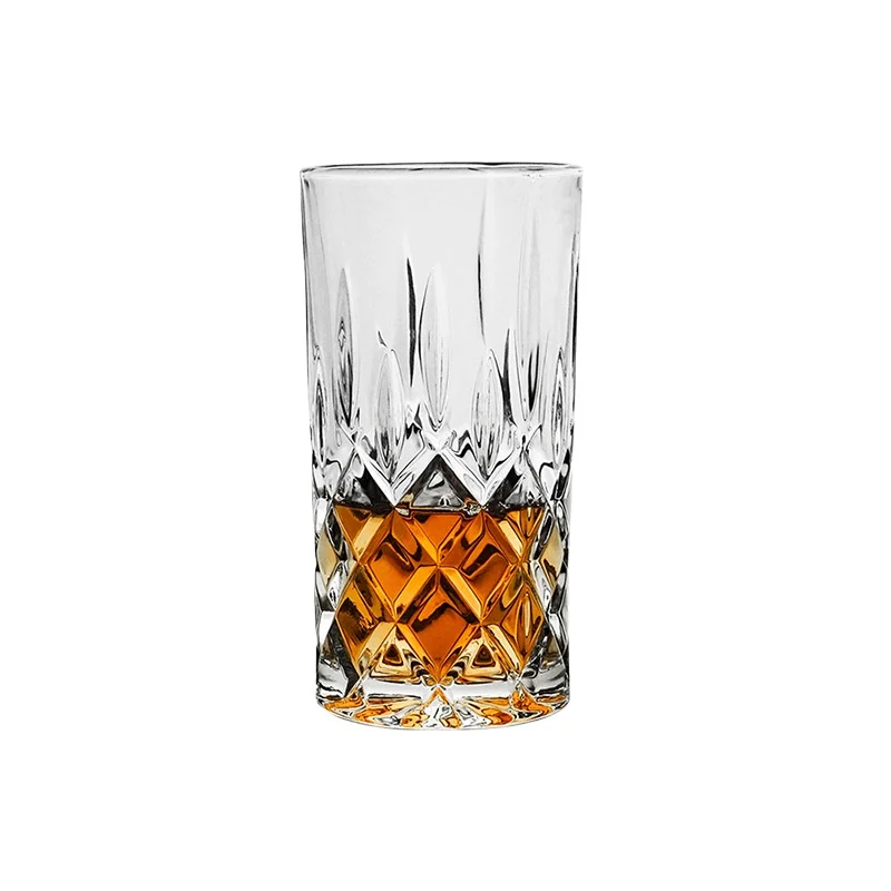 

Crystal glass water cup milk cup, creative household high cup juice cup light luxury