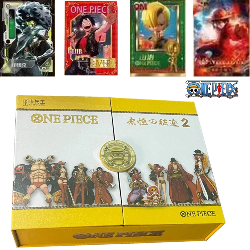 Wholesale One Piece Card Eternal Journey VOL.2 Booster Box Pack Anime Luffy Zoro Nami Chopper TCG Game Child Birthday Gift Toy