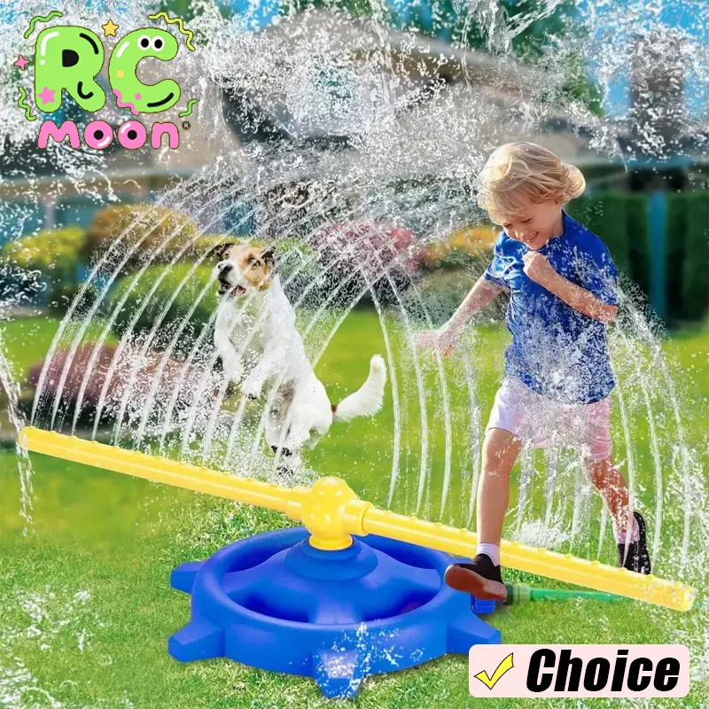 

Вращение на 360 градусов, Dabble Toys, милые забавные игрушки для укладки на открытом воздухе, безопасные несколько водных выходов, семейные интерактивные игрушки для игр с водой