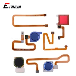 Fingerprint Scanner Connector For HuaWei Y9 Y7 Y6 Prime Pro 2019 2018 2017 Touch Sensor ID Home Return Button Key Flex Cable