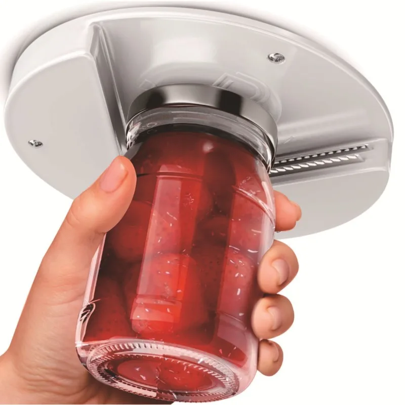 Practical Kitchen Plastic Multifunctional Circular Can Opener Kitchen Cabinet Bottles Opener Table Bottom Can Opener Jar Openers