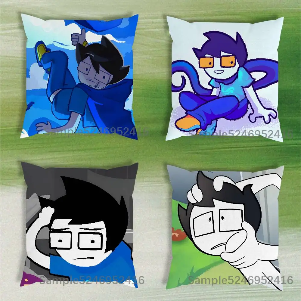 Чехол для подушки John Egbert H-Homestuck, декоративная наволочка с принтом для дивана