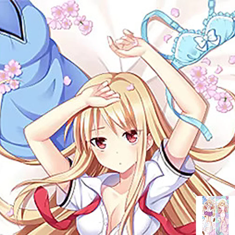 

Dakimakura Anime Shiina Mashiro 2 Side Printed Hugging Body Pillowcase Cushion Bedding Decor Pillow Cover 2024