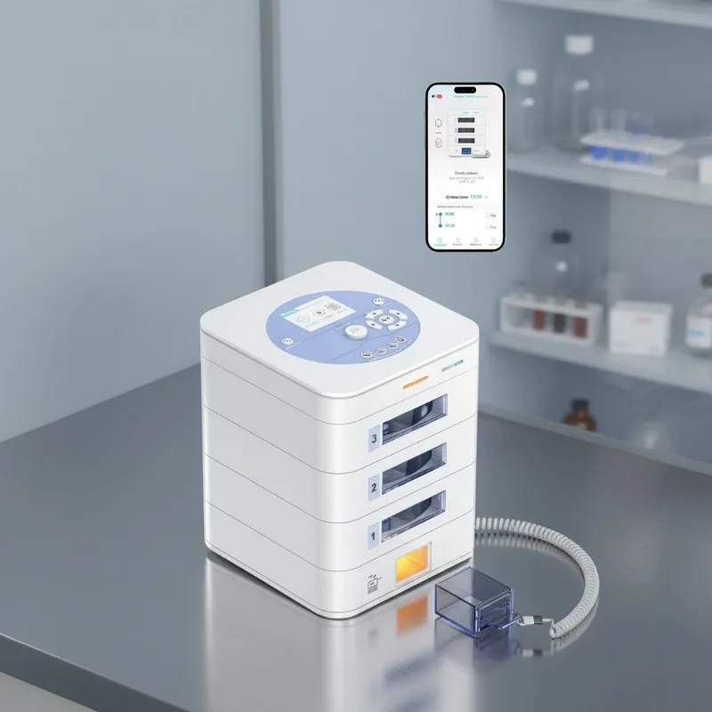 

Automatic Dispenser with APP: Real-Time Alerts for Medication Schedule Management
