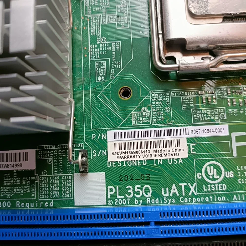 AeroPartsC2SBM-RSYS-PL2 REV:1.21 PL35Q Industrial Control Motherboard