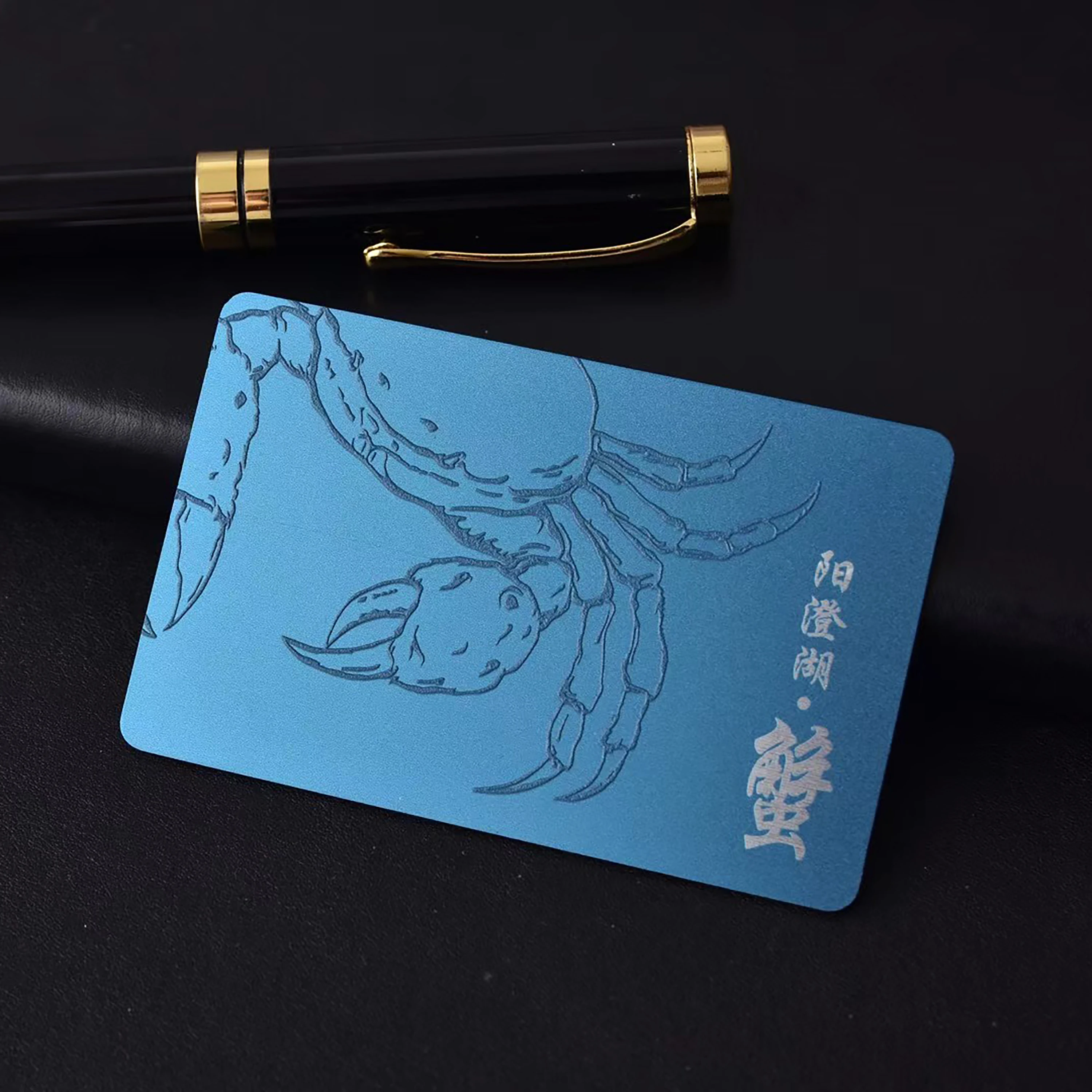 custom. Factory Custom UV Printing PVC Luxury NFC Business Card High-end Embossment Business Card Plastic VIP Membership Club C