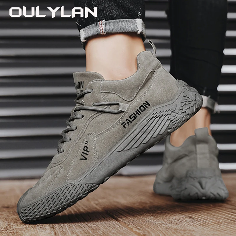 2024 Footwear Outdoor Hiking Shoes Men\'s Trendy Shoes Sports Wear Resistant Anti Slip Cycling Sneakers Summer Fashion VIP Youth