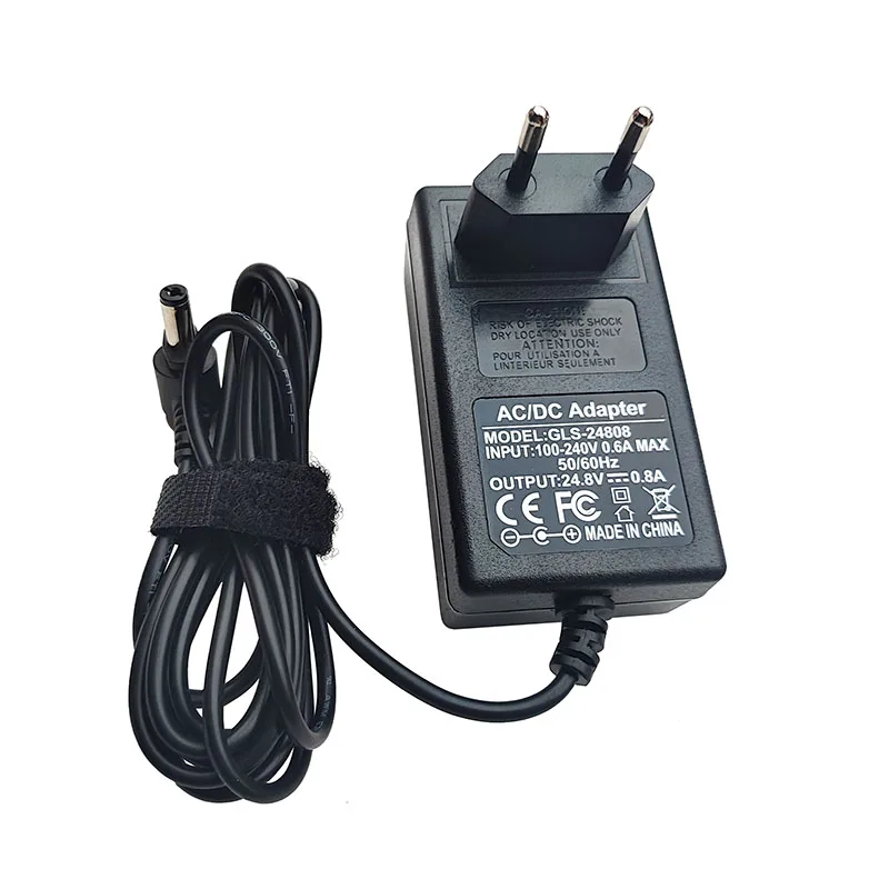 1.8m 24.8V Charger Replacement for Shark XSBT620 Battery DK33-248080H-U XBCHGX140 UZ145 IZ162 Rocket Vacuum Power Adapter Cord