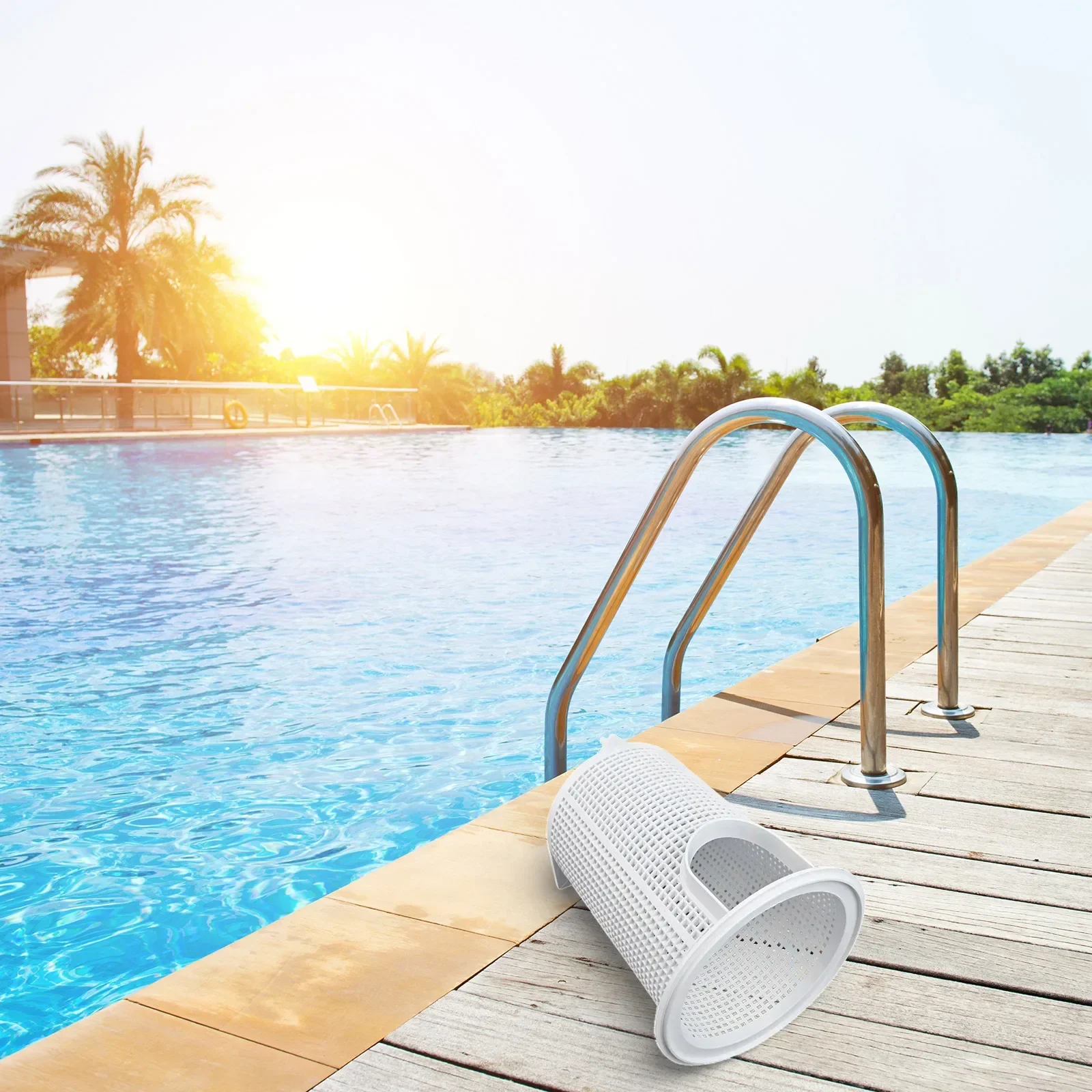 Filter Pump Basket For Ultra Flow Filter Pump Basket V38-185: Essential Replacement For Clean Pools Outdoor Living Pools Spas