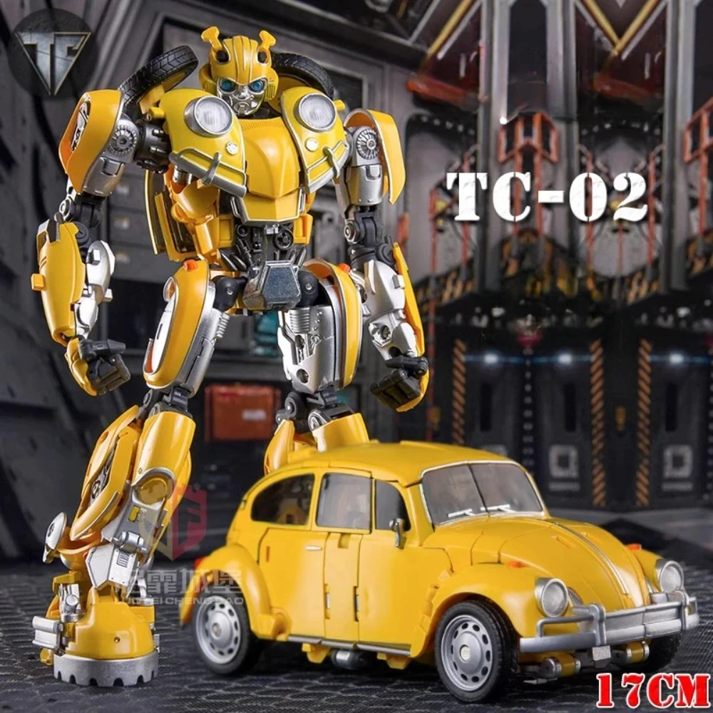 Disponibile Transcraft Giocattolo trasformabile TC-02 Beetle Bumblebee, Film Bumblebee Beetle Car Mode Action Figure Regalo