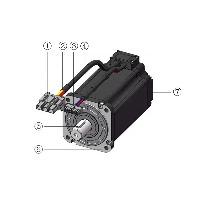 

SMH Series DC Servo Motor SMH040 01030B10 High Performance Precision Motor