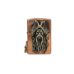 Dropshipping Outdoor Tool Hand Welding Viking Copper Lighter Storage Case Universal Portable Box Container Organizer Holder