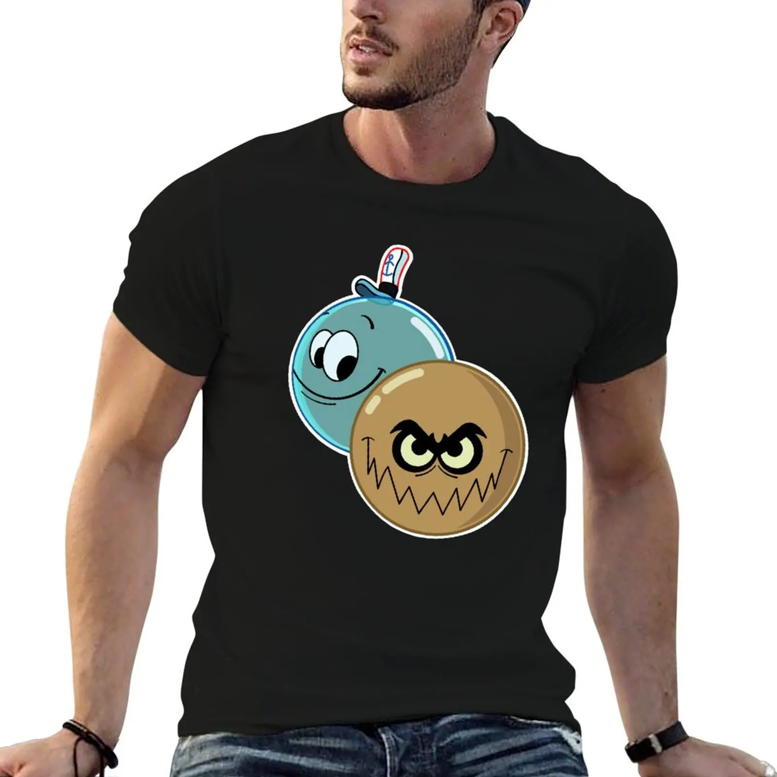 

Dirty Bubble and Clean Bubble T-Shirt cotton tshirt 100% essential t shirt T-Shirt