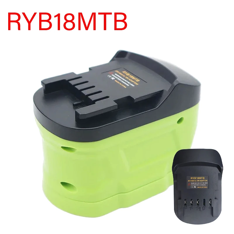 Adaptador Conversor para Lítio Ryobi P103 P108 para para Bosch Metabo Hitachi Microhell Ryb18bos Ryb18mtb Ryb18hk Ryb18ein