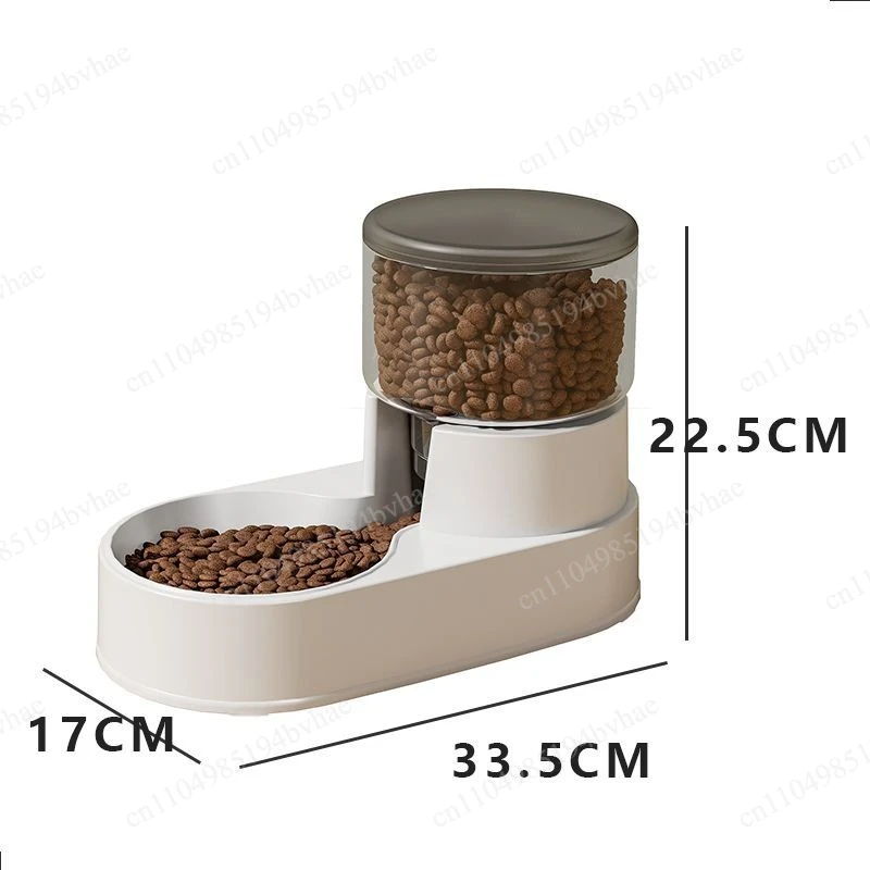 

Dog and cat bowl food basin anti-knock double bowl small and medium-sized dog automatic drinking water pet supplies
