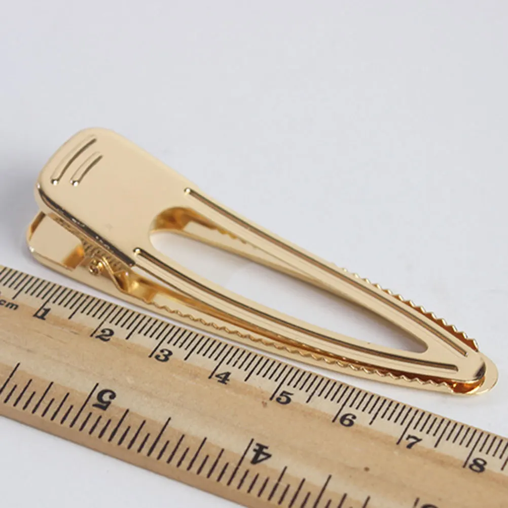 

3Pcs Duck Clip Alloy Hollow Out Hair Clips for Wedding Party Daily Wear Simple Elegant Bobby Pins for Women Girls Hair