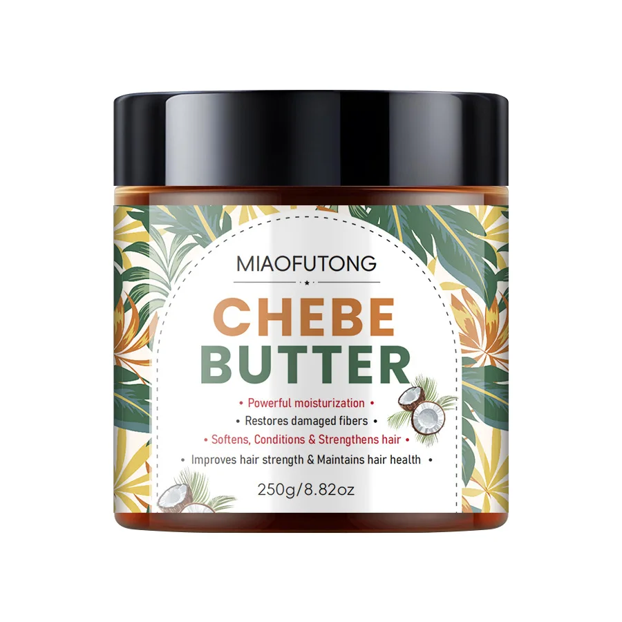 Chebe Butter Hair Mask 250g, Moisturizing & Smoothing Treatment, Repairs Dry & Frizzy Hair, Deep Nourishing Care