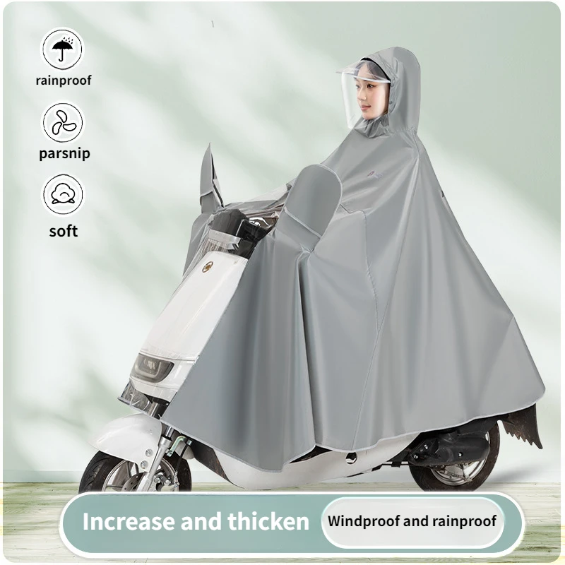 

Raincoat Electric scooter poncho male and female adult rainstorm thickening motorcycle raincoat impermeables para la lluvia