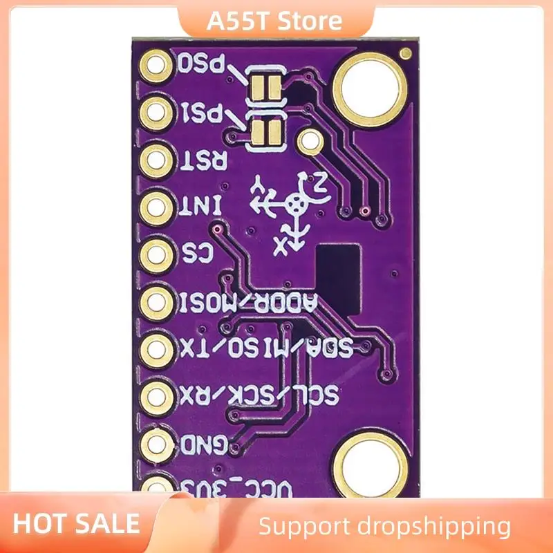 

A55T 10X GY-BNO080 BNO085 BNO086 AR VR IMU Высокоточный девятиосевой 9DOF AHRS сенсорный модуль