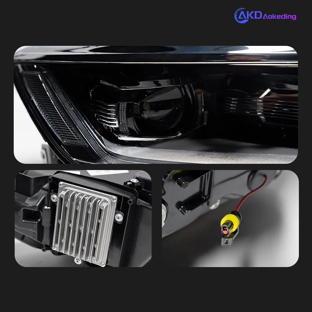 Luci per Auto per Passat B8 2016-2019 versione ue aggiornamento Magotan LED Auto faro assemblaggio LHD RHD evidenziare strumenti accessori