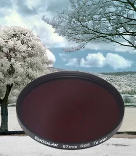 49 52 55 58 62 67 72 77 82 mm 550 590 630 650 680 720 760 850 950 1000 nm IR Infrared Infra-Red lens Filter for dv Camera