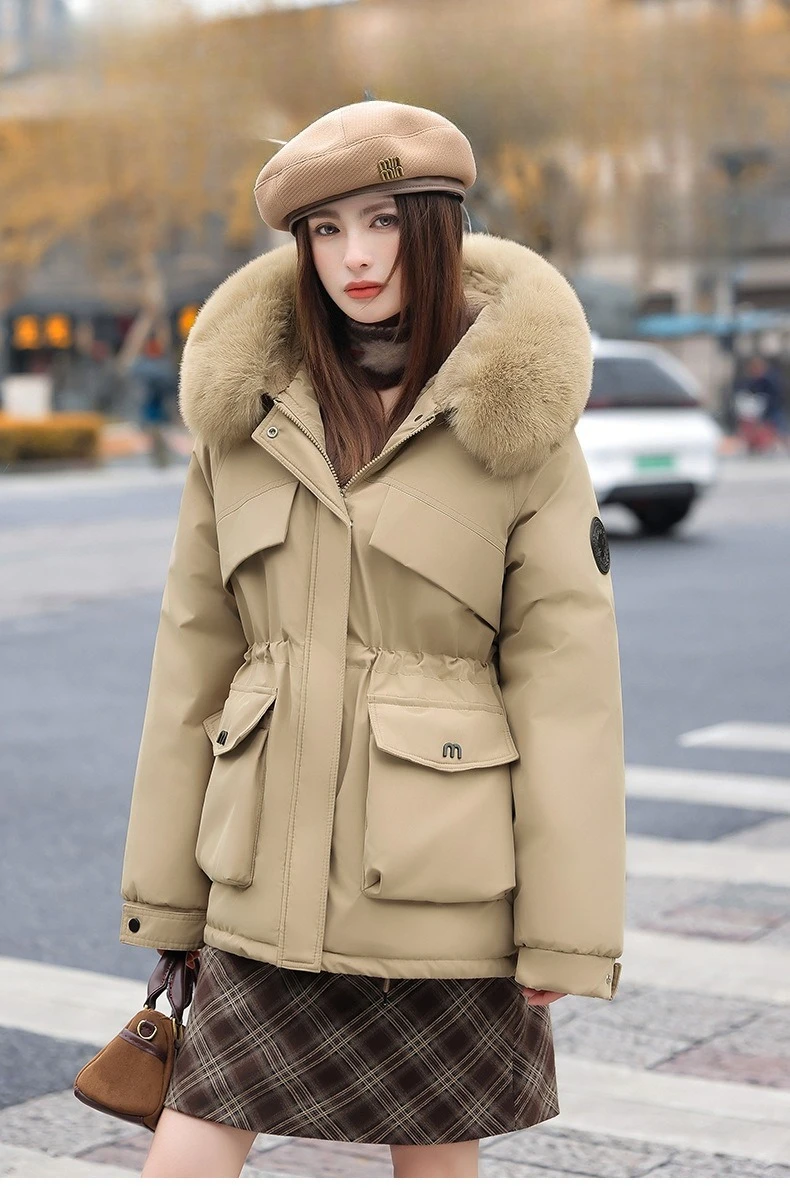 Women's Models Fairy Winter Fall Top Coat Coat Cotton Jacket Padded Thickened Overcoat Warm Retro Fashion Versatile Soft New
