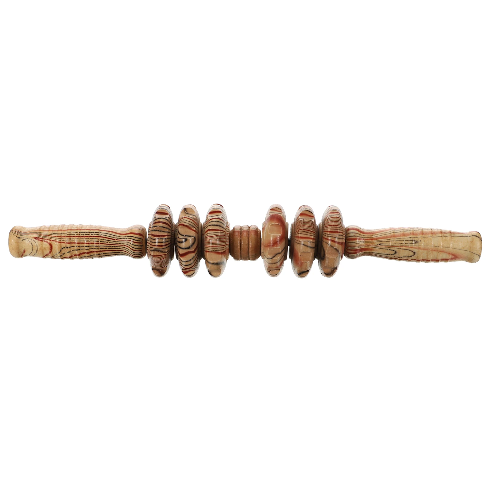 

1pc Six Massage Roller Wooden Body Massager Back Stick for Relaxation Massage Stick Belly Muscle Relief Durable Gift