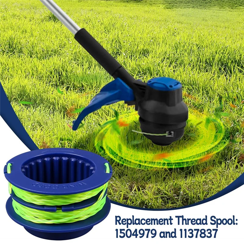 CMHI-0.080-In Dual Line Replacement Spool Compatible With Max String Trimmer Model (3 Pack)