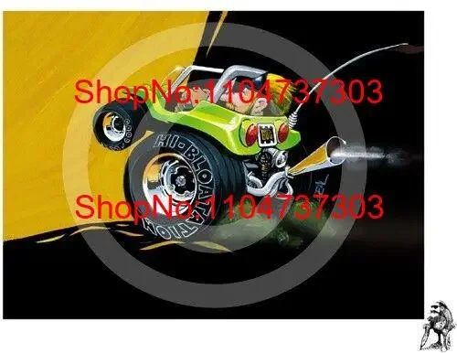 

Мужская футболка Deal's Wheels Glitterbug Manx 4165, модель RC Revell, арт Baja Bug, винтажная стираная уличная одежда, удобная растянутая