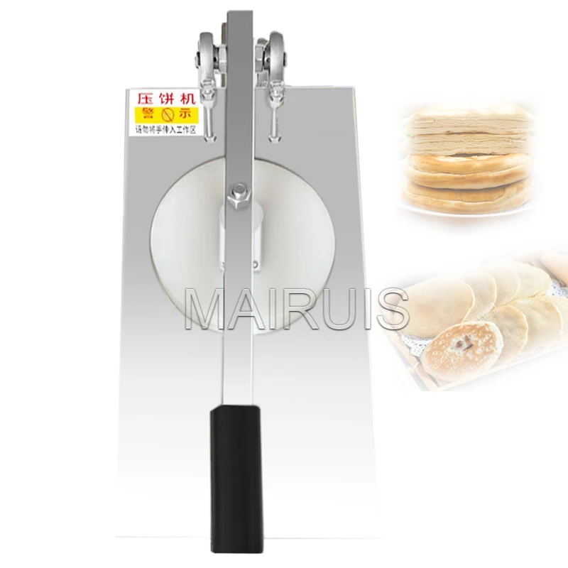 Manual Dough Press Machine Food Processors Dough Press Roller Sheeter For Making Pizza Pastry