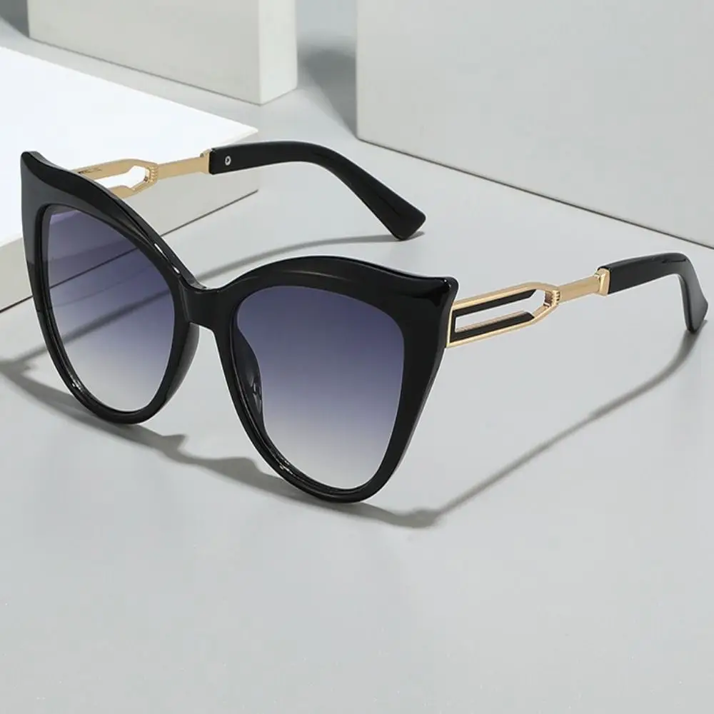 أزياء خمر تصميم النظارات الشمسية العصرية متعدد الألوان إطار معدني نظارات شمسية فاخرة التدرج البخار فاسق النظارات