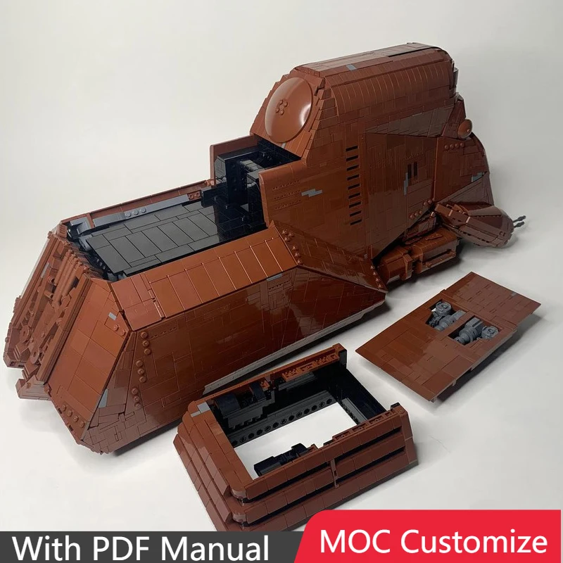 

10729 PCS MOC Heavy Transport Vessel Building Model Custom Puzzle Technology Creative Assembly Advanced Christmas Birthday Gifts