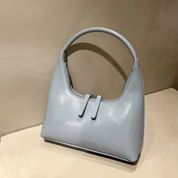 Stephen & Di-minibolso de mano estilo Medieval para mujer, bolsa de charol de alta calidad con textura de cuero de vaca, estilo Retro, a la moda francesa