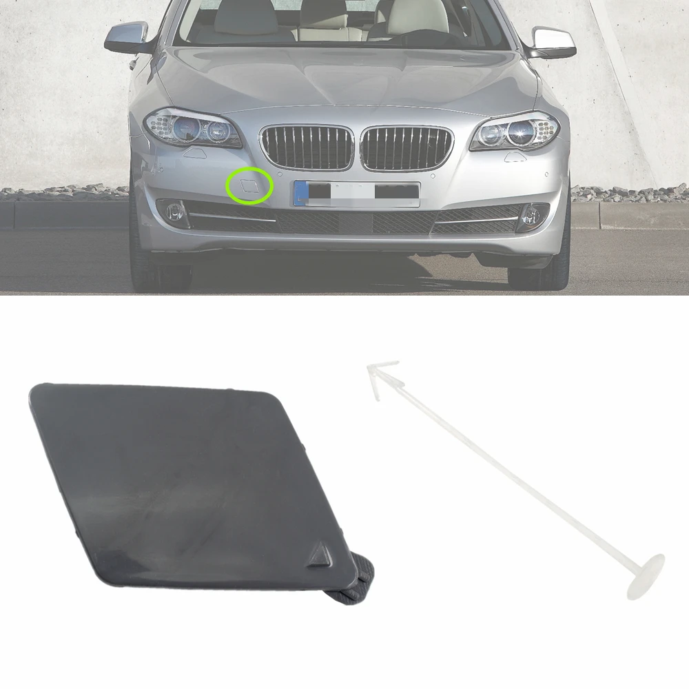 

For BMW F10 2009 2010 2011 2012 Front Bumper Tow Eye Trim Cap Cover 51117246868