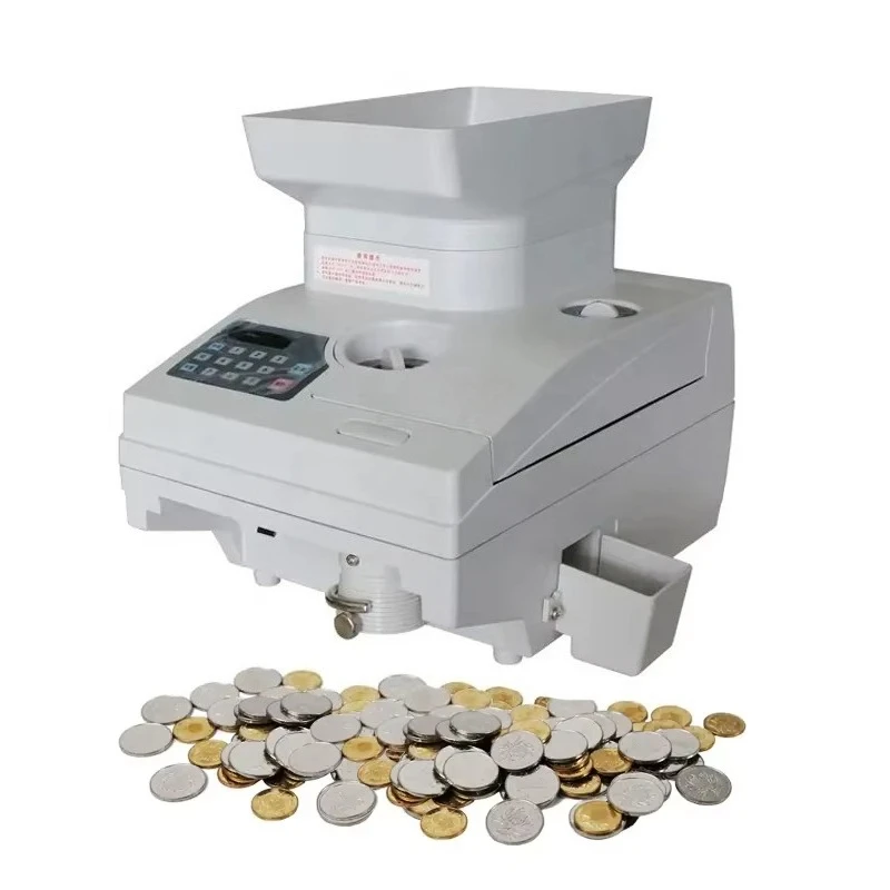 

High Speed Plastic Stainless Steel Electronic Coin Counter with Sorting Function for Bank and Arcade Use
