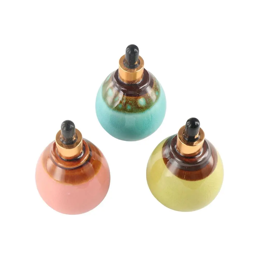 

SPA Supplies Empty Cosmetic Container Aromatherapy Diffuser Ceramic Dropper Bottles Refillable Bottles Essential Oil Bottle