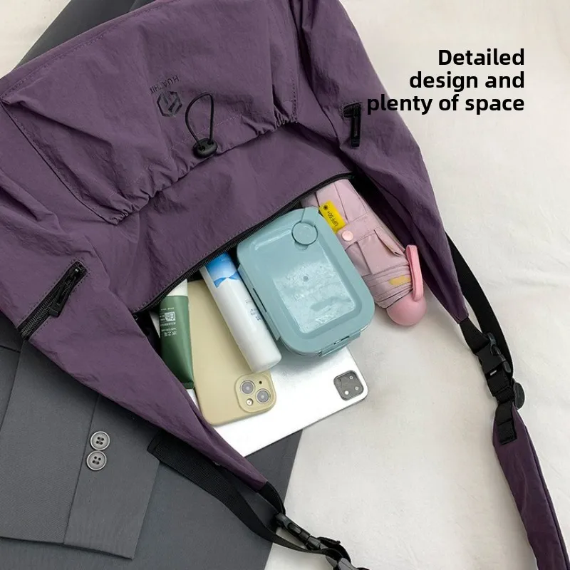 خريف جديد بسيط ومتعدد الاستخدامات حقائب كروسبودي حقائب كتف ترفيهية عصرية بسيطة عادية محكم حقيبة مدرب عادية للنساء