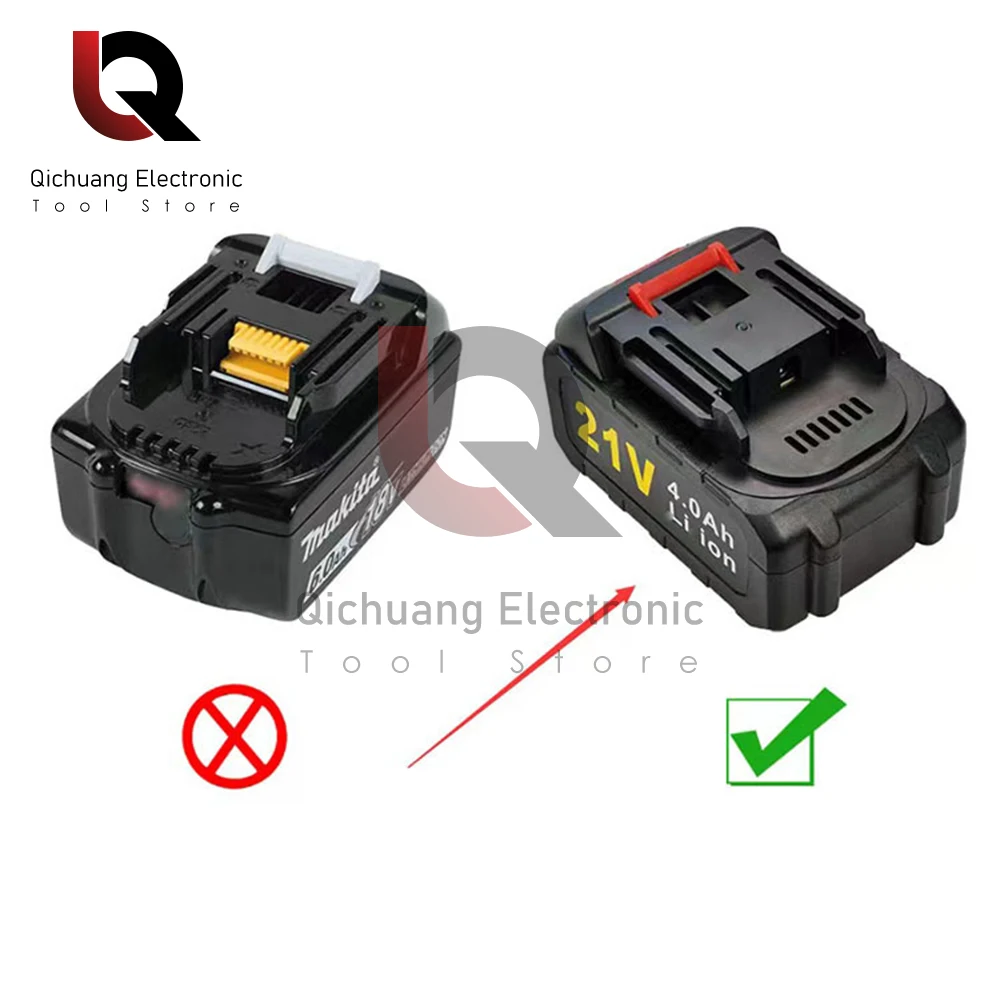 18V 21V Li-ion Battery Charger Quick Charge for Makita BL1415 BL1815 BL1830 BL1850 Power Tools Portable Charger US/UK/EU Plug