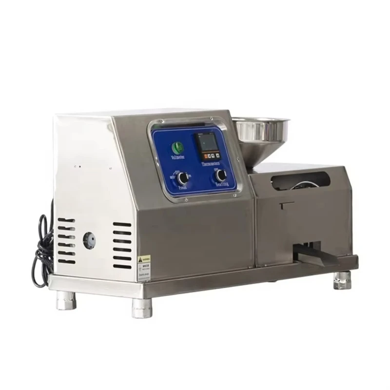 

Oil Extractor Castor Coconut Flax Peanut Sunflower Oil Press Machine Stainless Steel Oil Maker