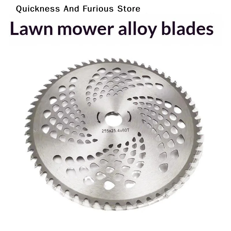 【T】1Pcs Alloy Brush Cutter Blade 40/60/80 Sharp Teeth High Wear Resistance For Garden Lawn Yard Weed Trimming