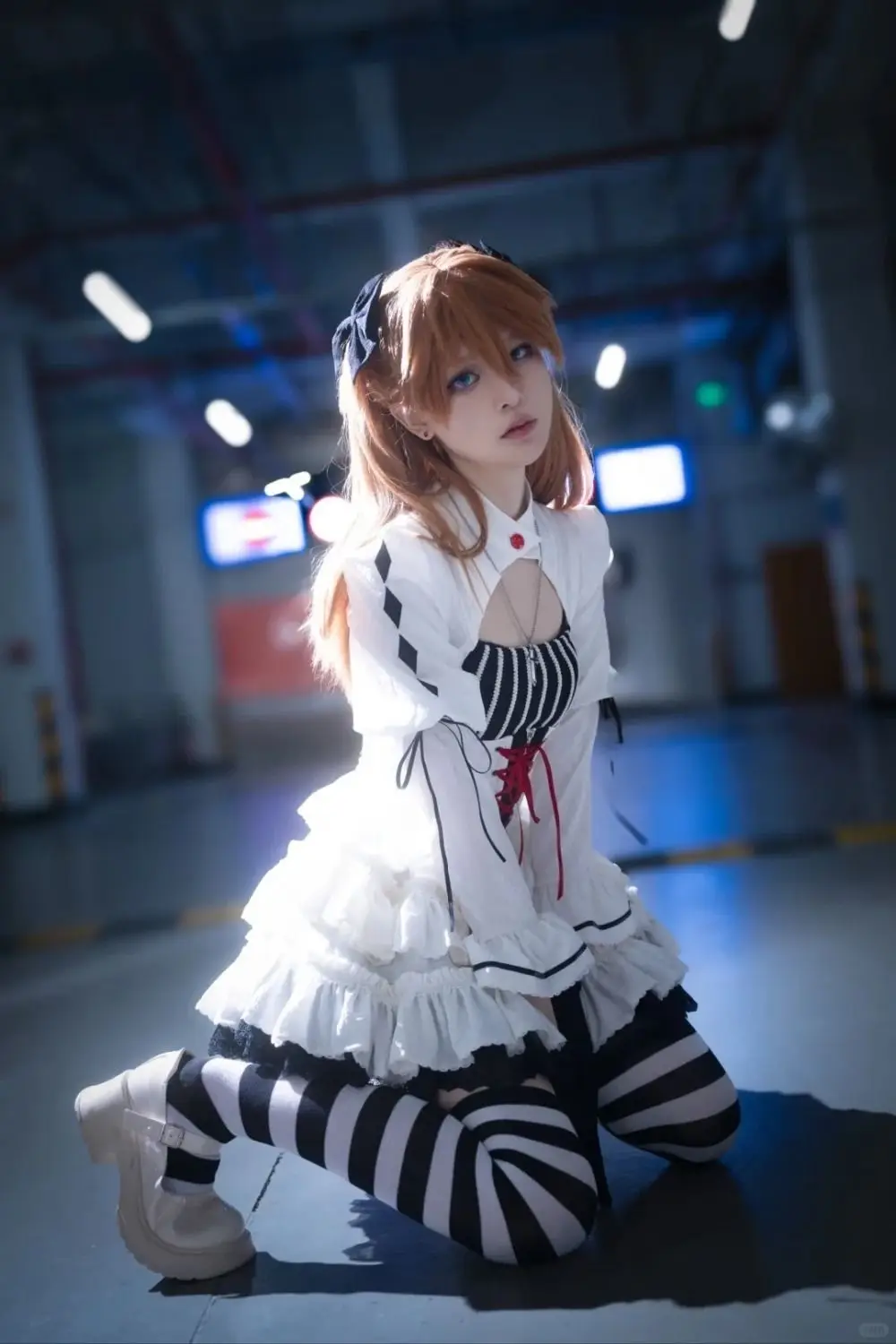 أزياء Asuka Langley Soryu التأثيرية الجديدة لعام 2026 أزياء القرن الجديد التأثيرية بدلة الرسوم المتحركة الأنيمي #4