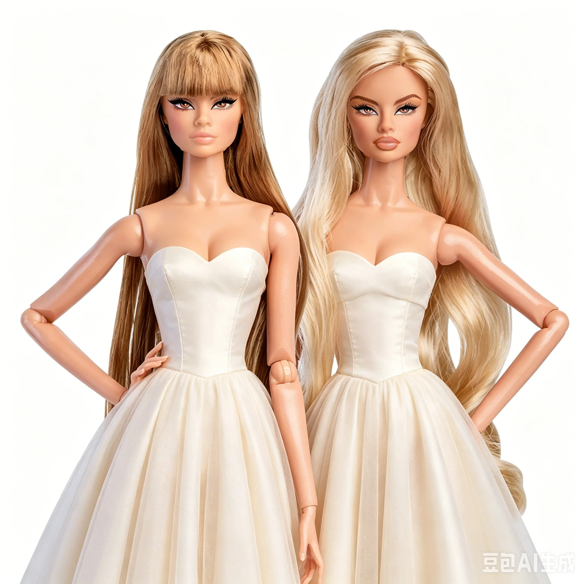 2026 Neue Xianxian Supermodel-Puppe / 32cm nackte Puppe mit normaler Hautfarbe, blonden lockigen Haaren / 1/6 Puppenspielzeug für Puppenhaus