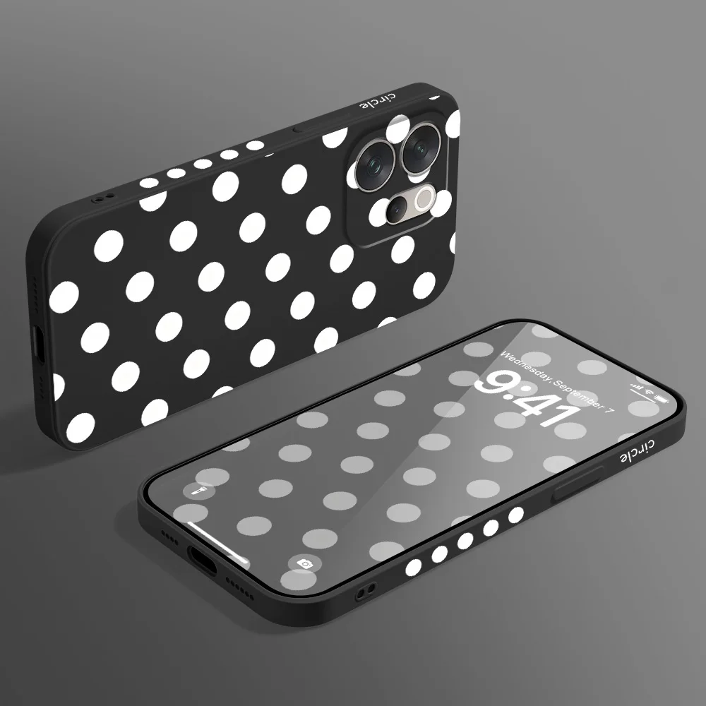 Round Dot Phone Case For Vivo V70 V70E V60 V60E V50 V50E V40 V40E V30 V30E V29 Lite V29E V27 V27E V25 V25E Pro Cover view 4